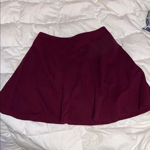 maroon skirt, only worn once